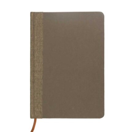 A5 Coffee Material Notebooks ,  96 sheets & Page Marker