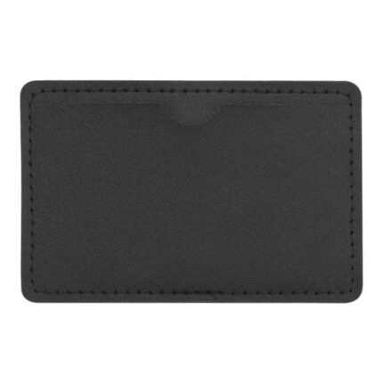 Black Leather Cover For Card Shaped USB Flash