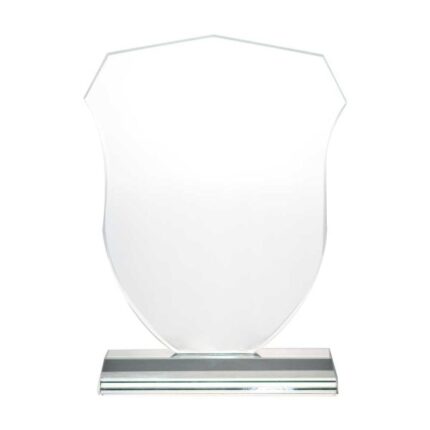 Shield Shaped Crystal Awards with Gift Box