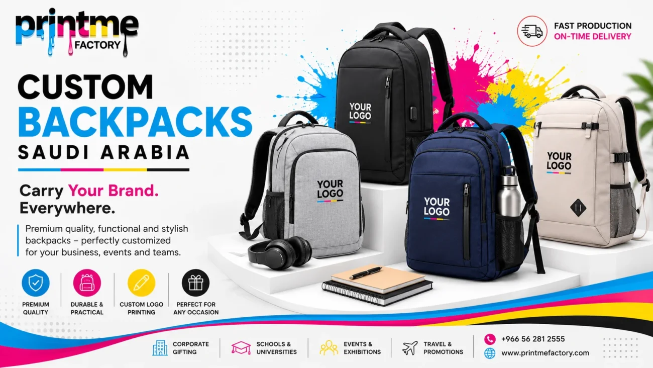 Custom backpacks Saudi Arabia